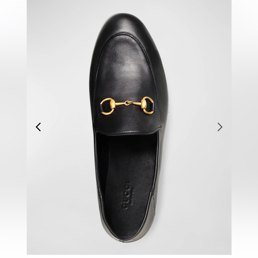 Gucci Women's Brixton Leather Horsebit Loafers (41.5) - Picture 2 of 9